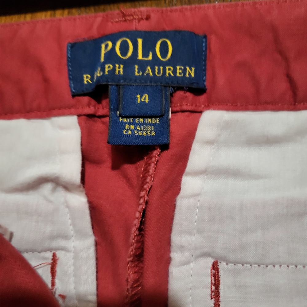 Ralph Lauren Red Pepper Shorts